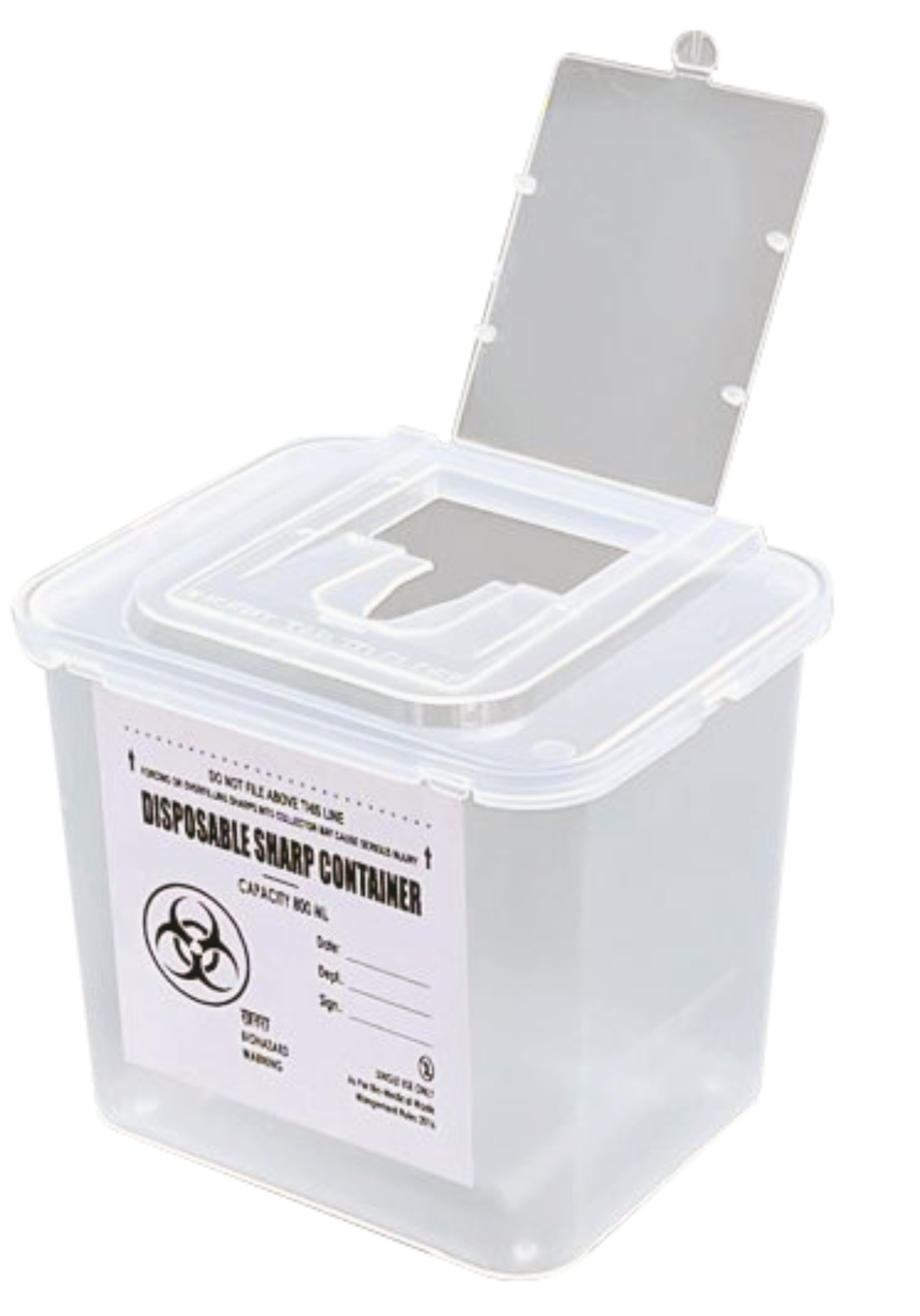 0.8 L Medical Sharp Container