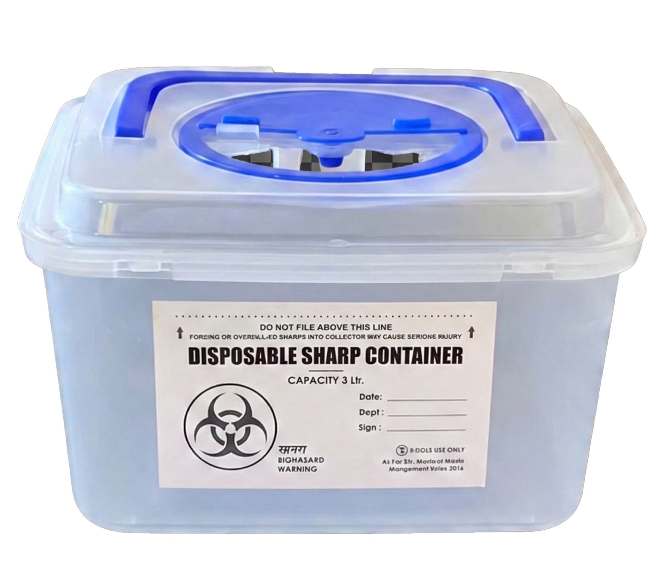 3 L Medical Sharp Container